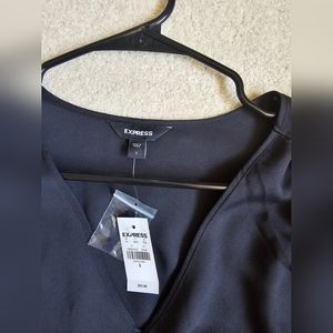 Express Black Blouse